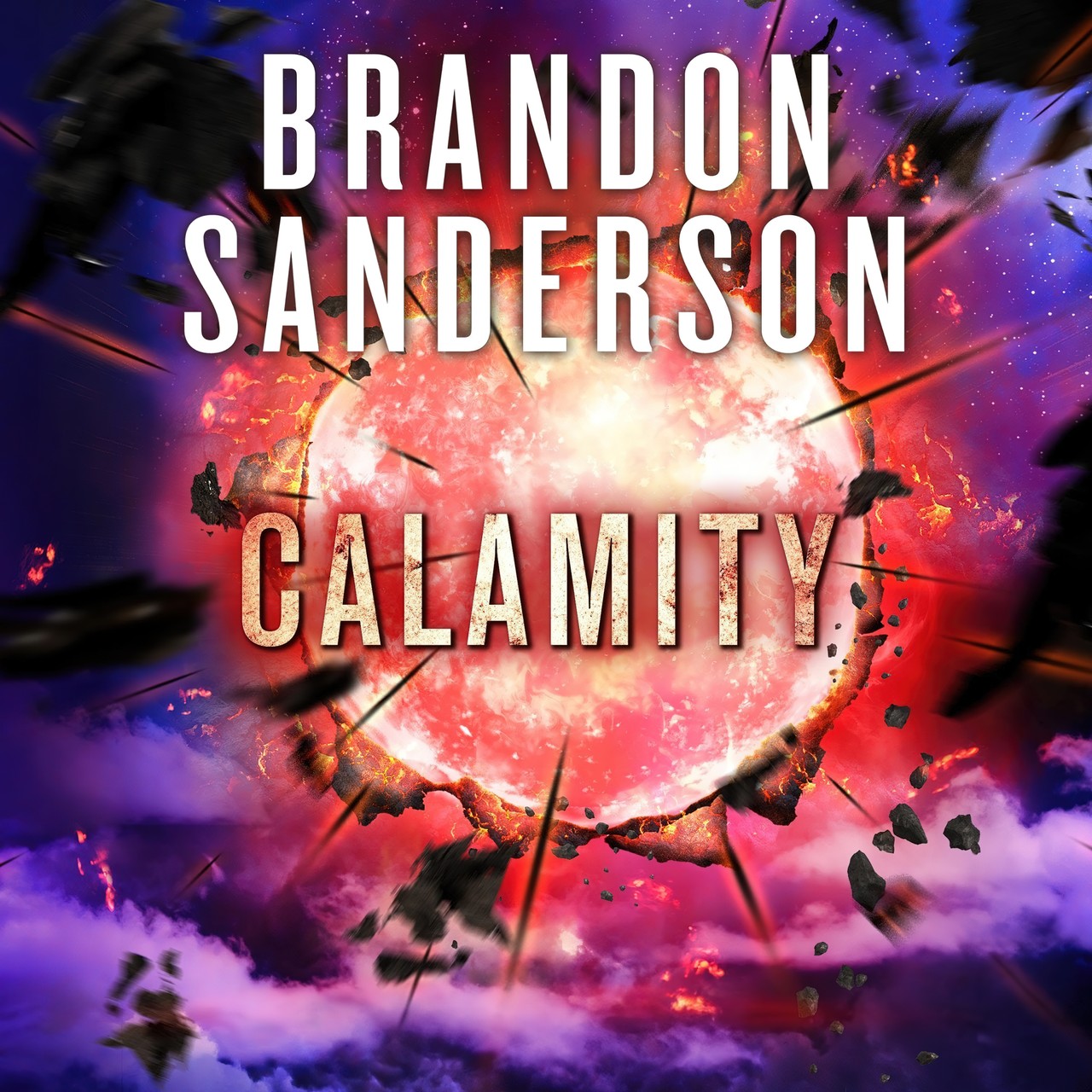 Audiobook cover for Calamity