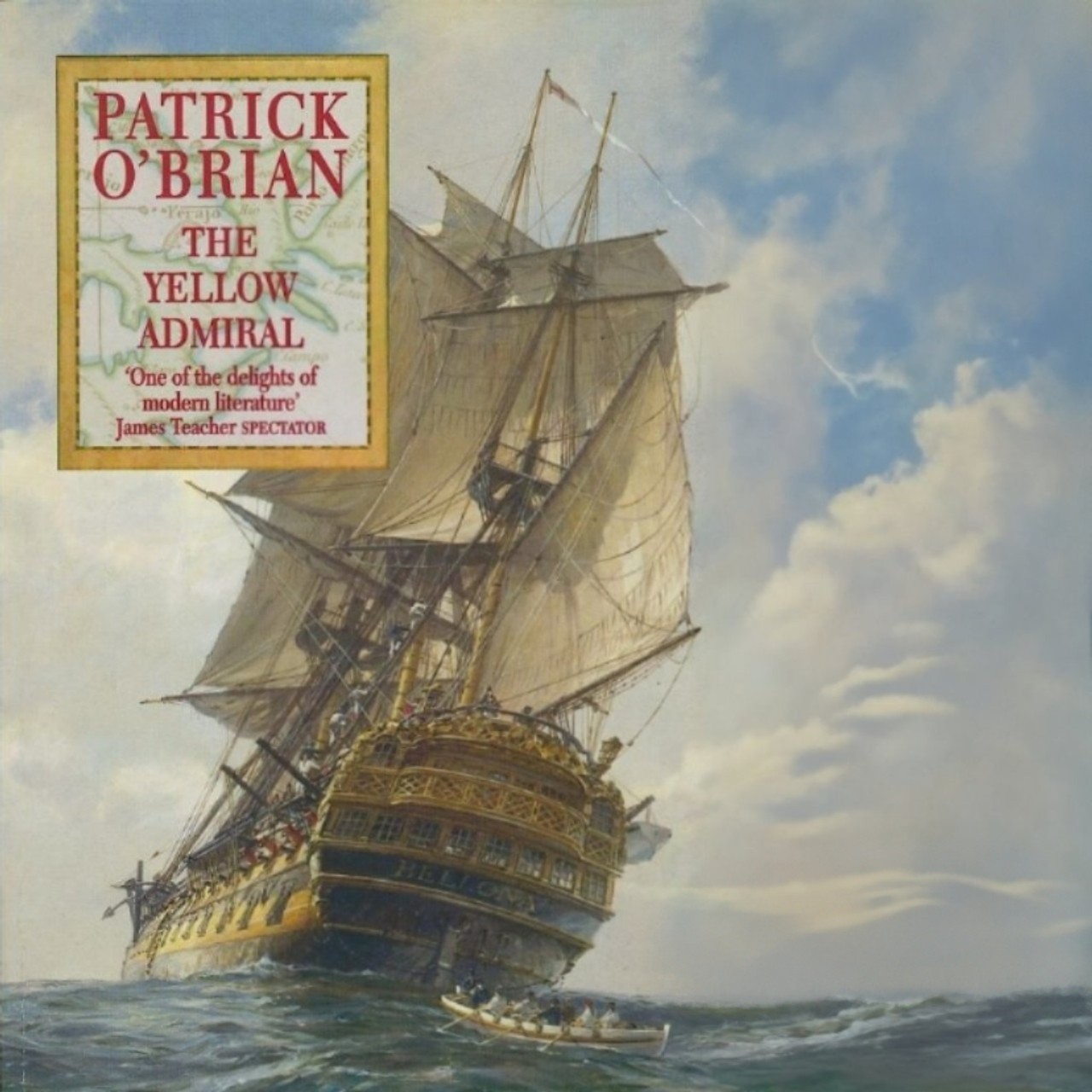 Audiobook cover for The Yellow Admiral