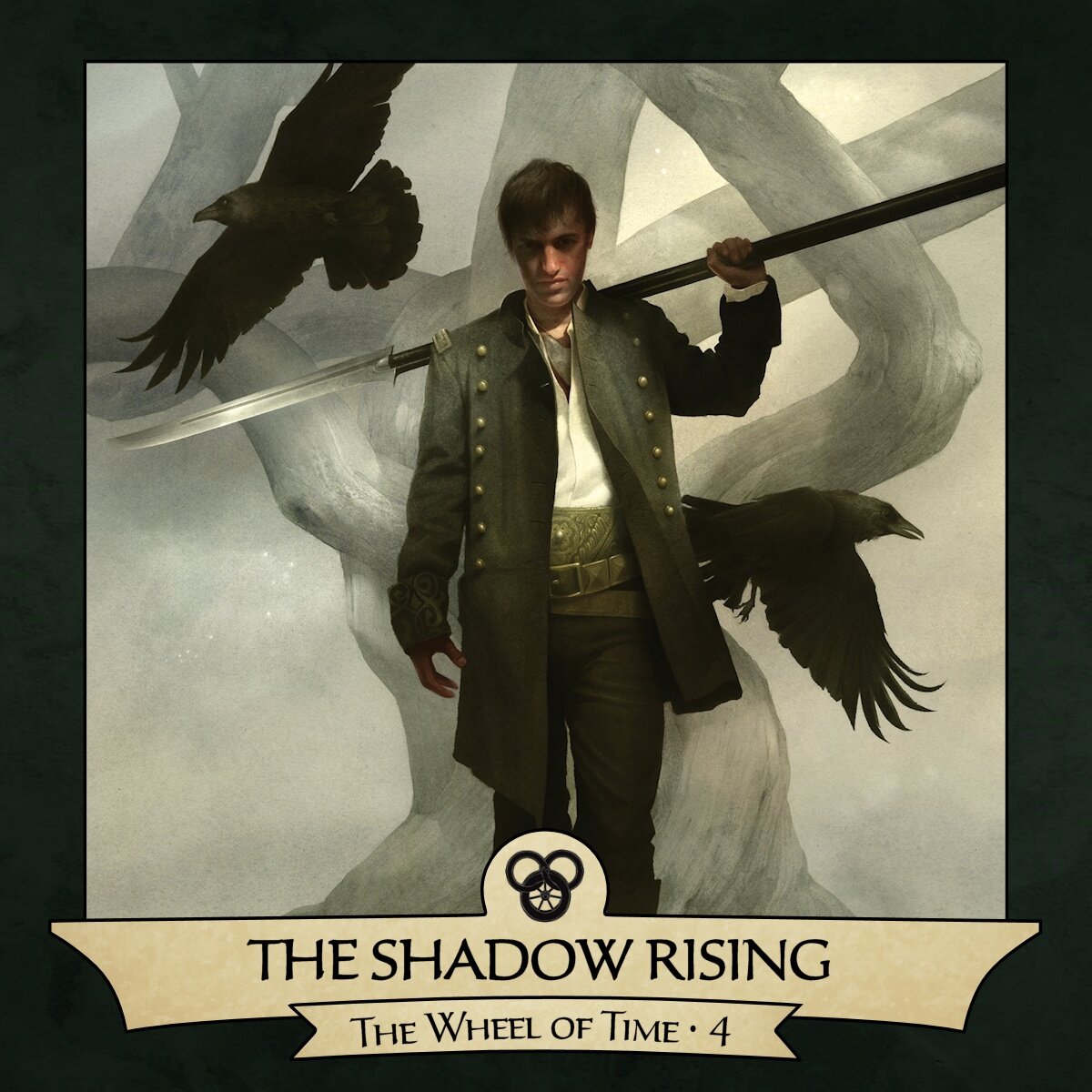 Audiobook cover for The Shadow Rising: (The Wheel of Time, Book 4)