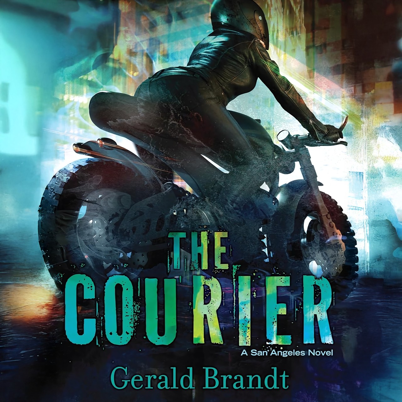 Audiobook cover for The Courier (San Angeles Book 1)