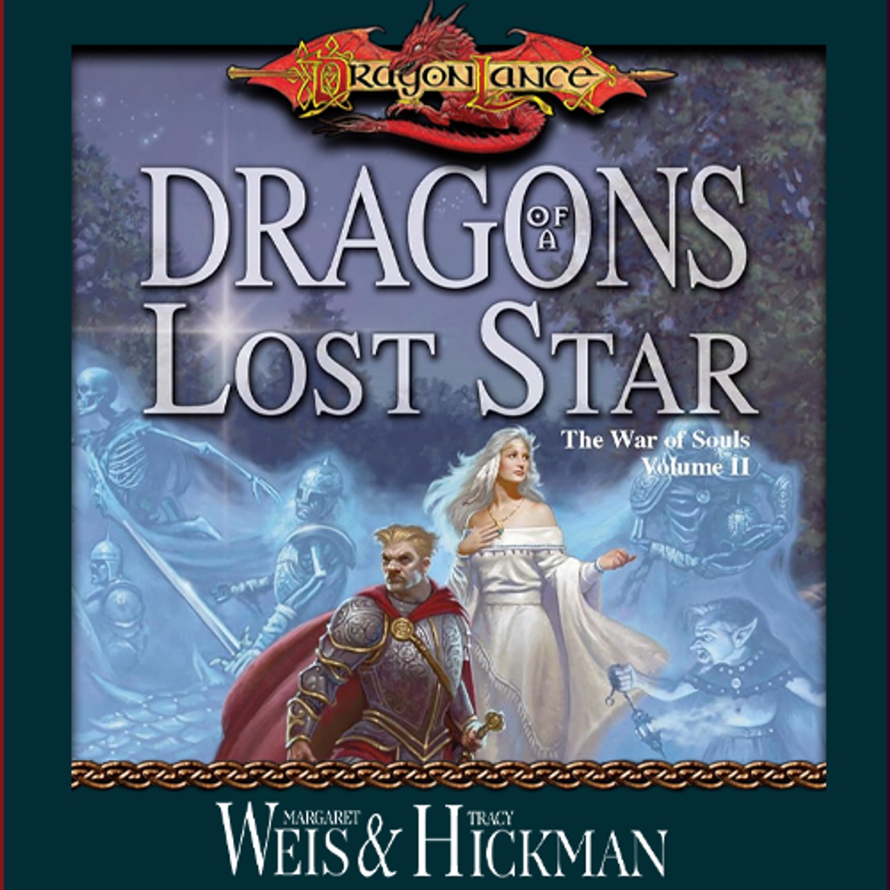 Audiobook cover for Dragons of a Lost Star