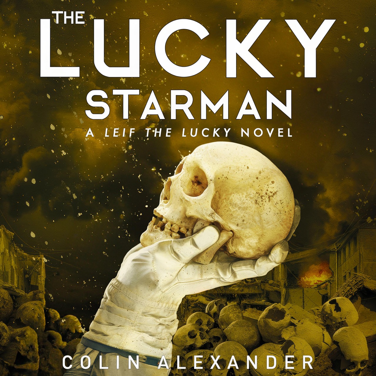 Audiobook cover for The Lucky Starman