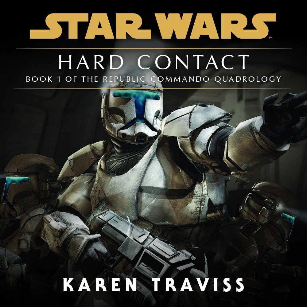Audiobook cover for Star Wars - Republic Commando - Hard Contact