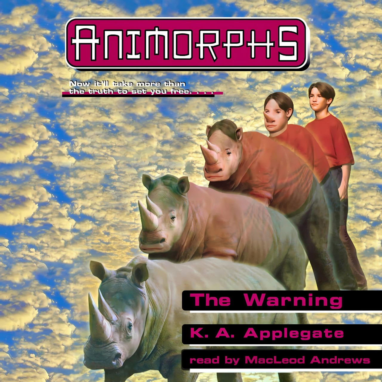 Audiobook cover for The Warning