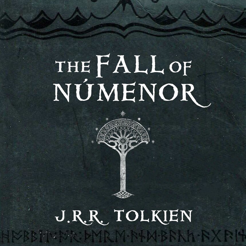 Audiobook cover for Tolkien Fantasy Tales (Silmarillion/ Sir Gawain and the Green Knight / Tolkien Reader/Unfinished tales of Númenor and Middle-earth)