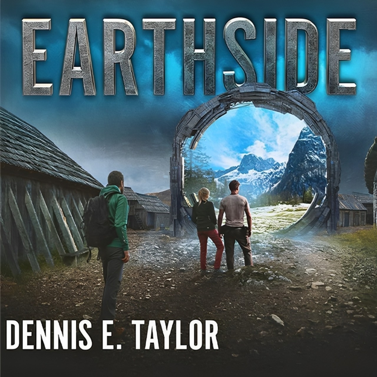 Audiobook cover for Earthside