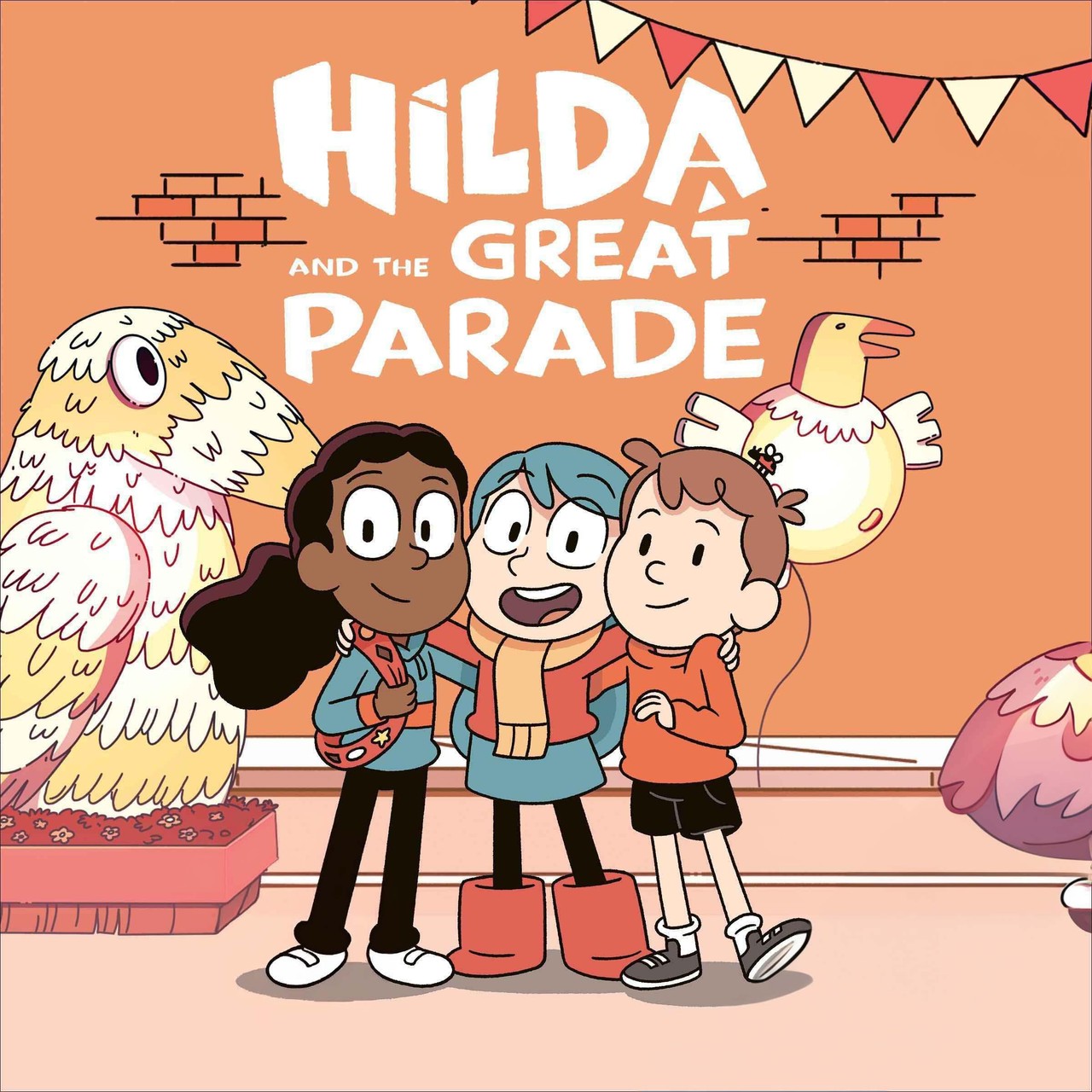 Audiobook cover for Hilda and the Grand Parade