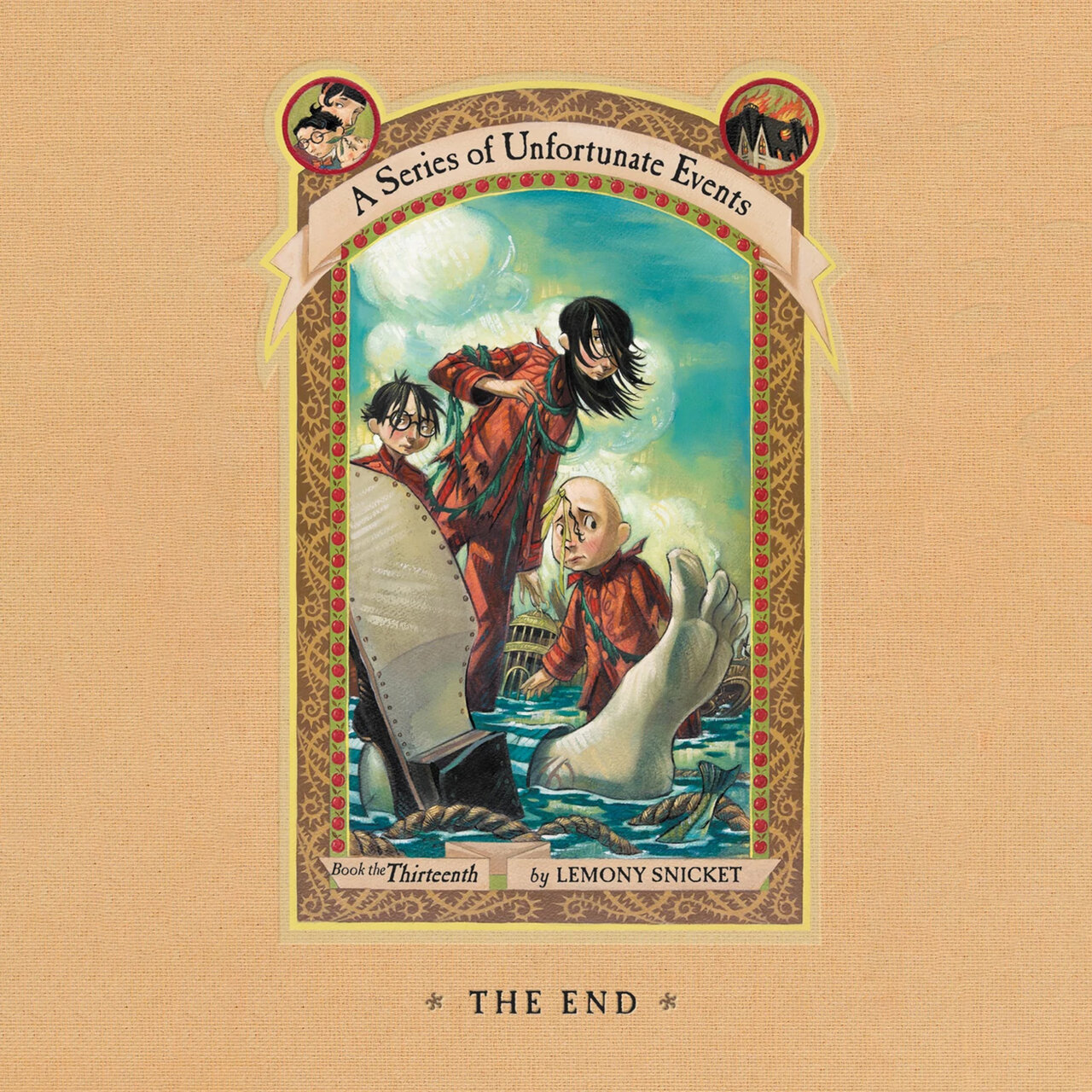 Audiobook cover for The End