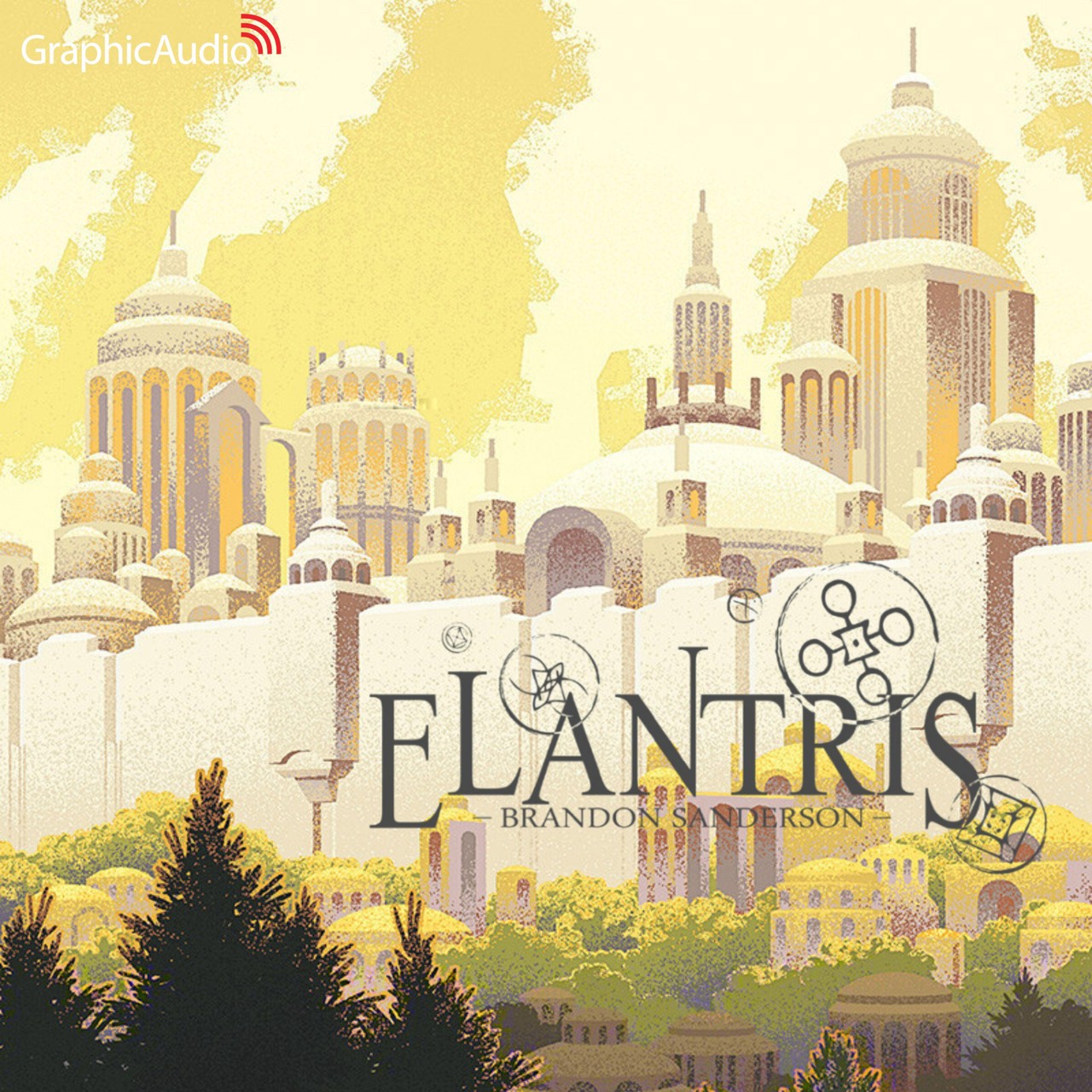 Audiobook cover for The Hope of Elantris [Dramatized Adaptation]