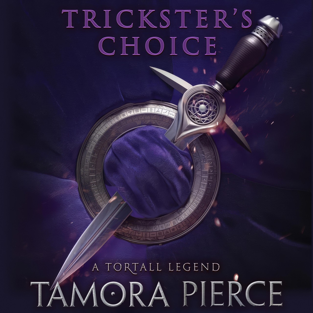 Audiobook cover for A Study Guide for Tamora Pierce's "Trickster's Choice"