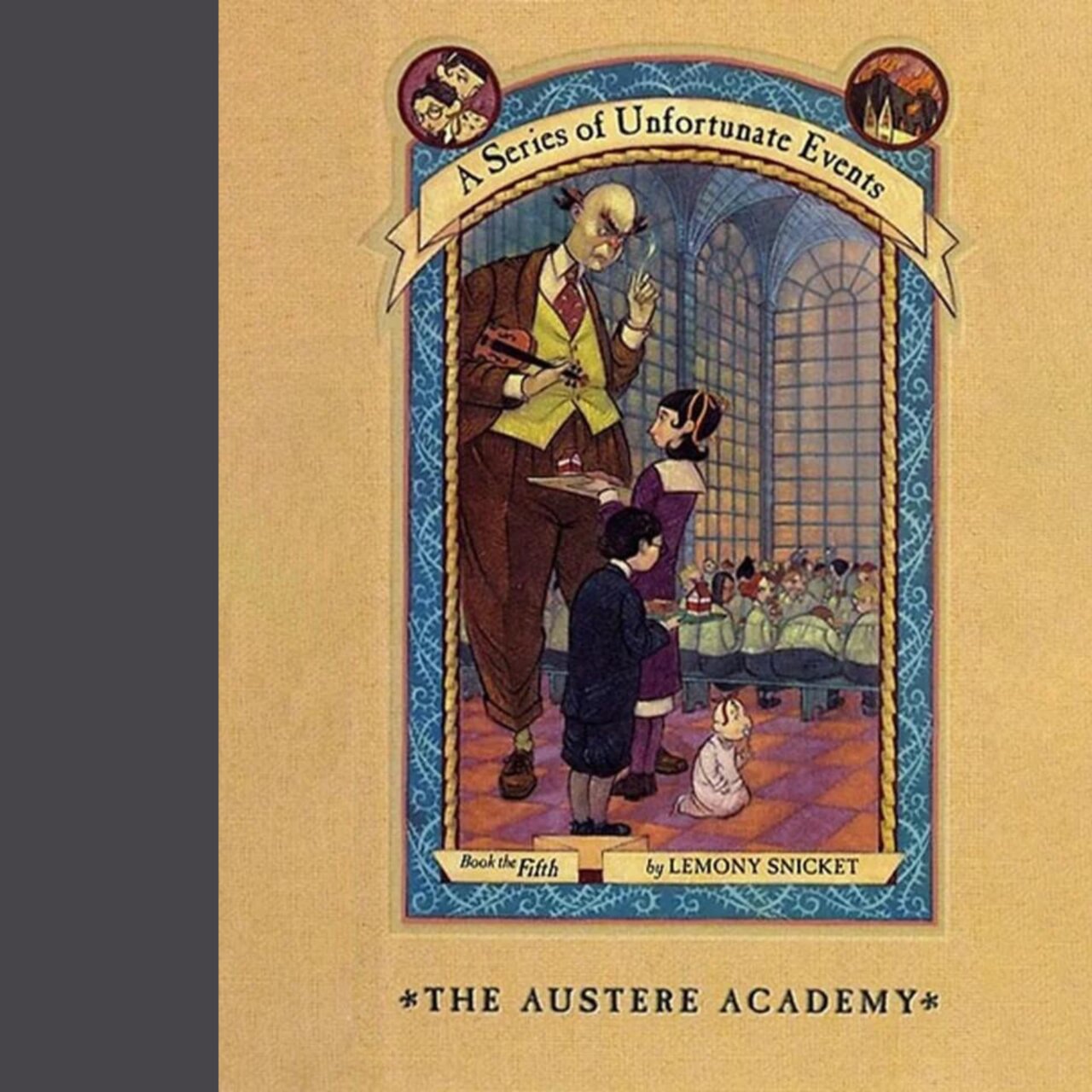 Audiobook cover for The Austere Academy