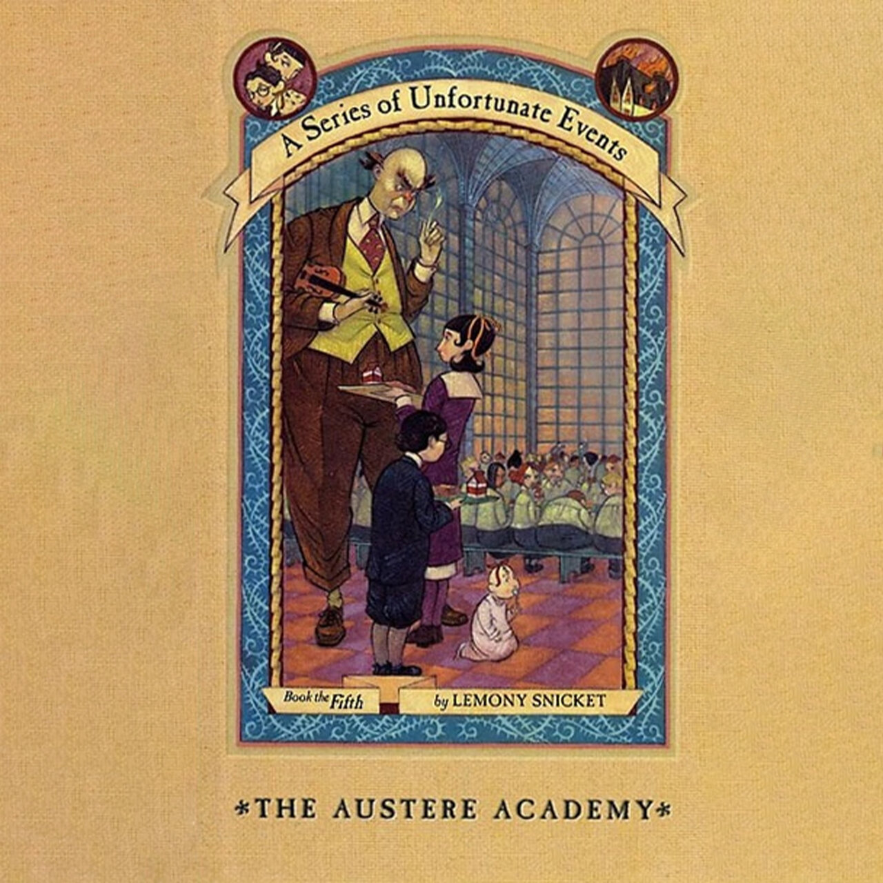 Audiobook cover for The Austere Academy