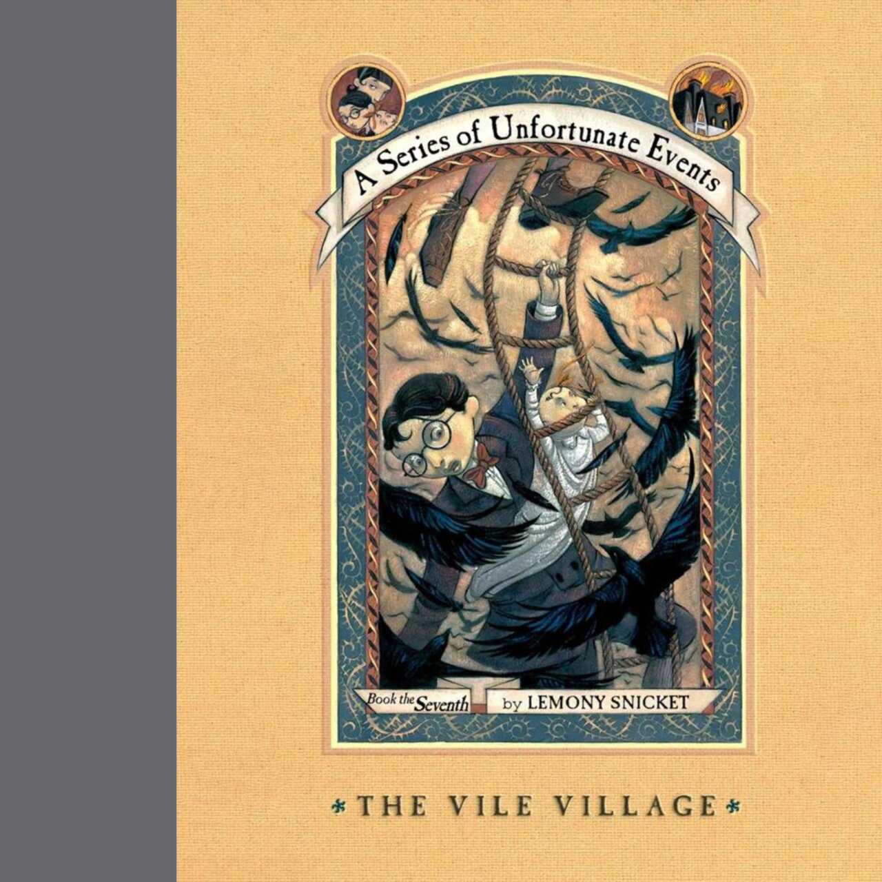 Audiobook cover for The Vile Village