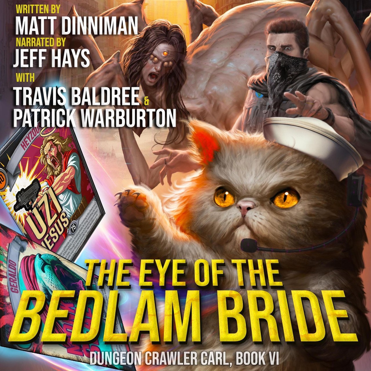 Audiobook cover for The Eye of the Bedlam Bride