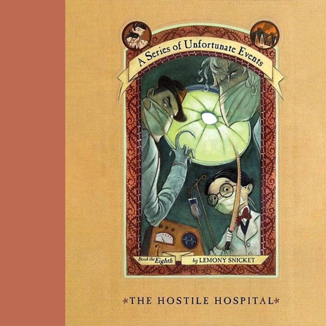 Audiobook cover for The Hostile Hospital