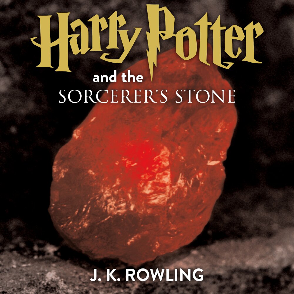 Audiobook cover for Harry Potter and the Philosopher's Stone
