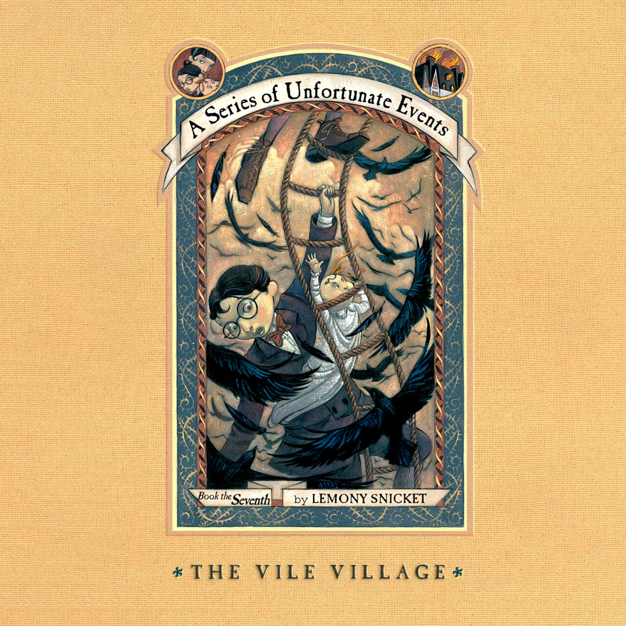 Audiobook cover for The Vile Village