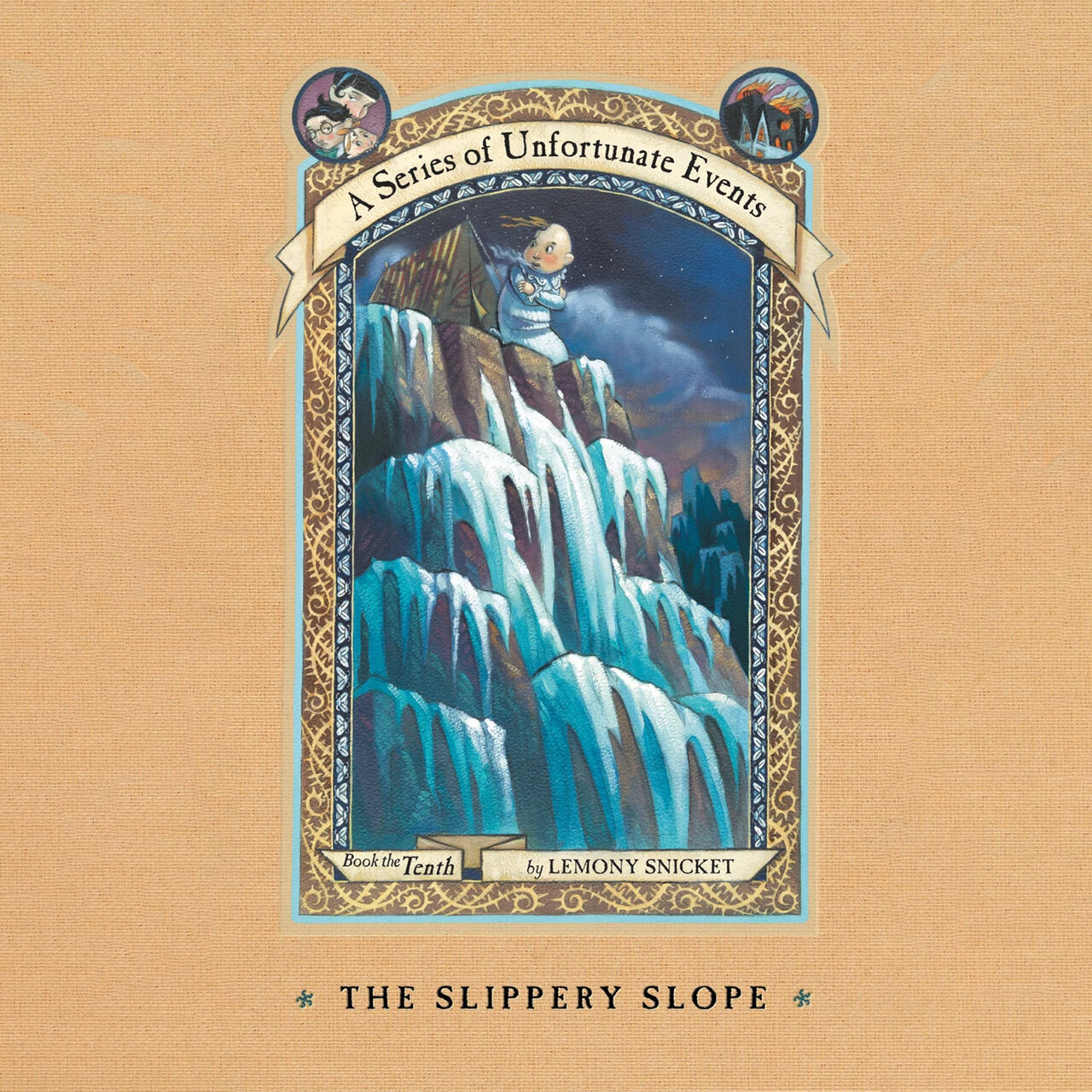 Audiobook cover for The Slippery Slope