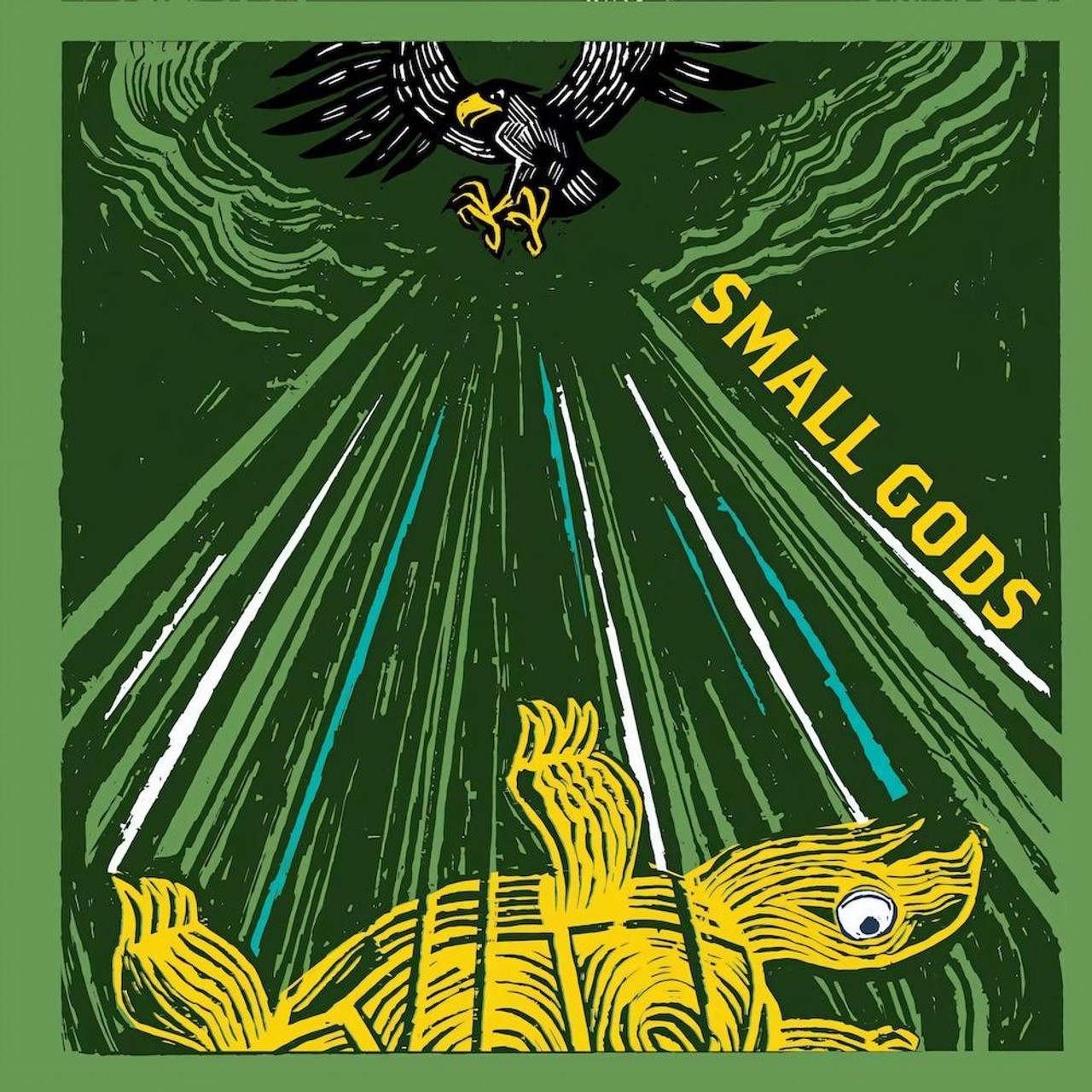 Audiobook cover for Small Gods