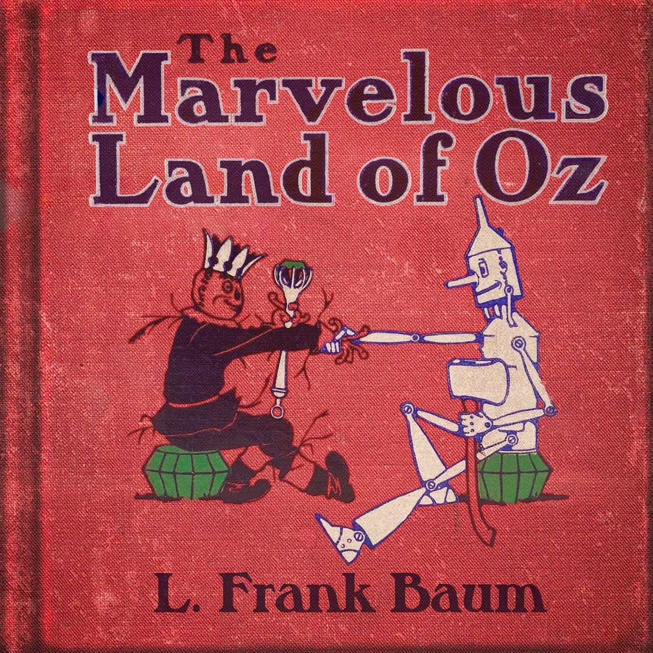 Audiobook cover for The Marvelous Land of Oz