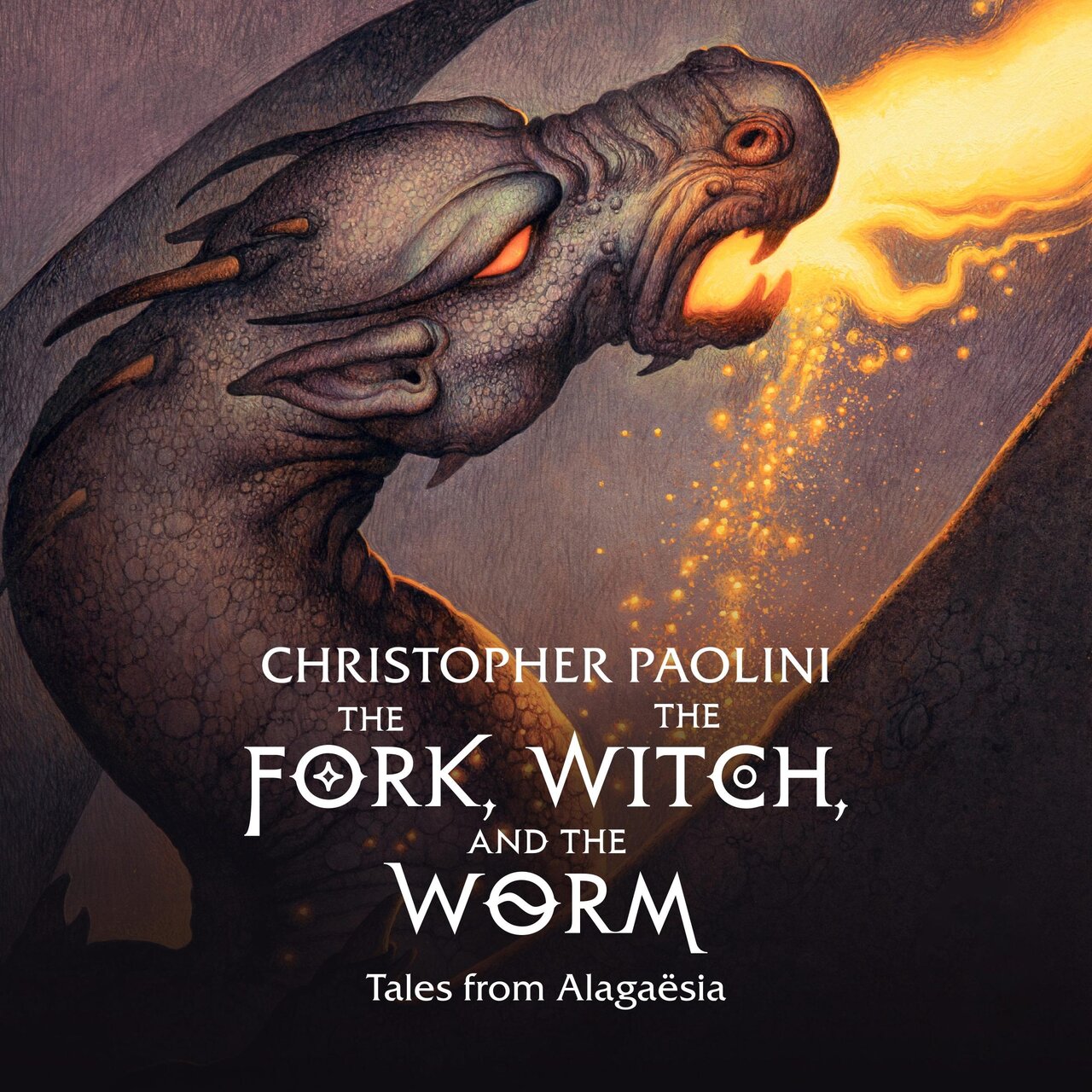 Audiobook cover for The Fork, the Witch, and the Worm