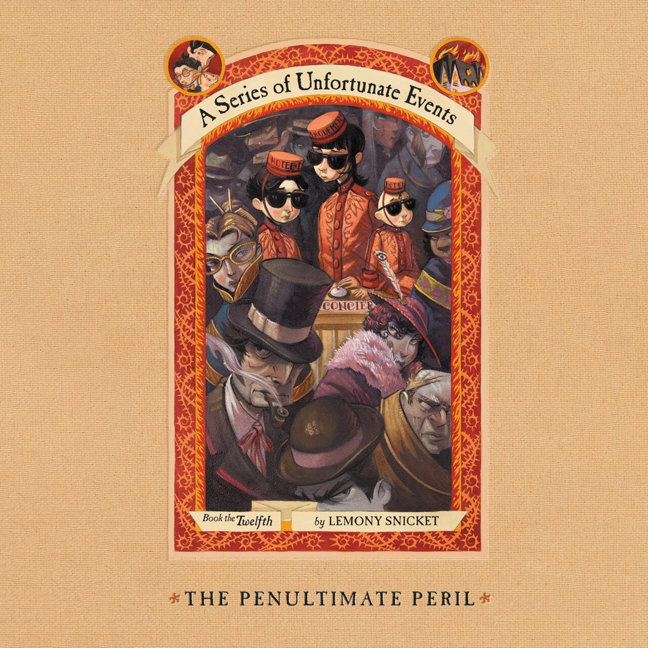 Audiobook cover for The Penultimate Peril