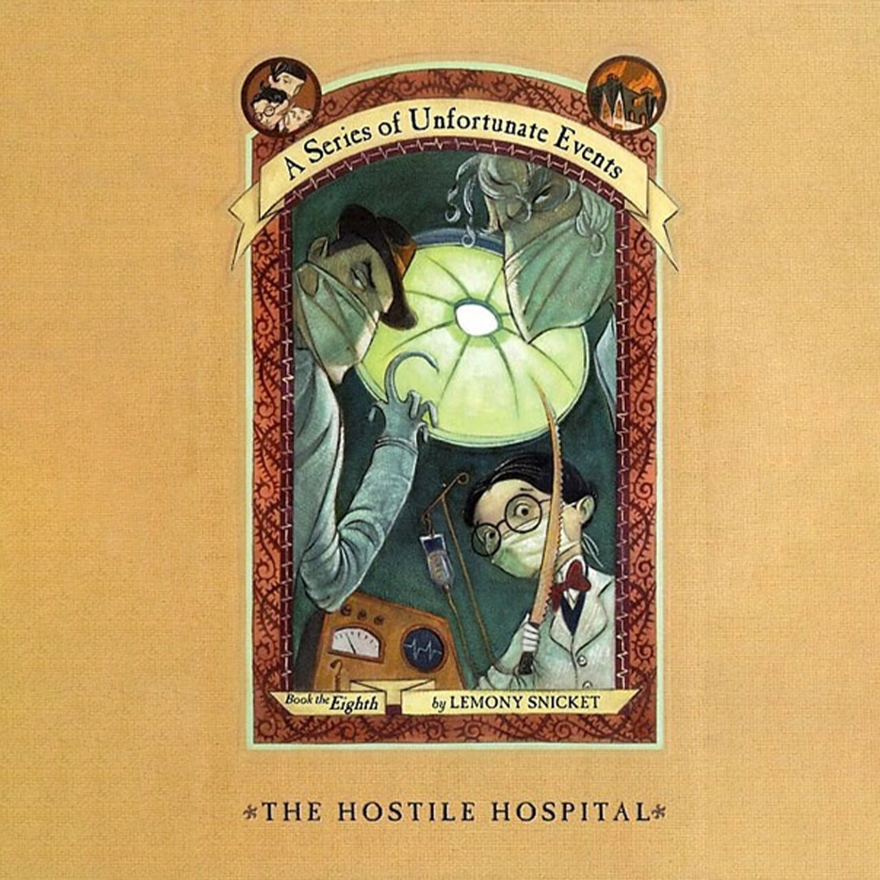 Audiobook cover for The Hostile Hospital