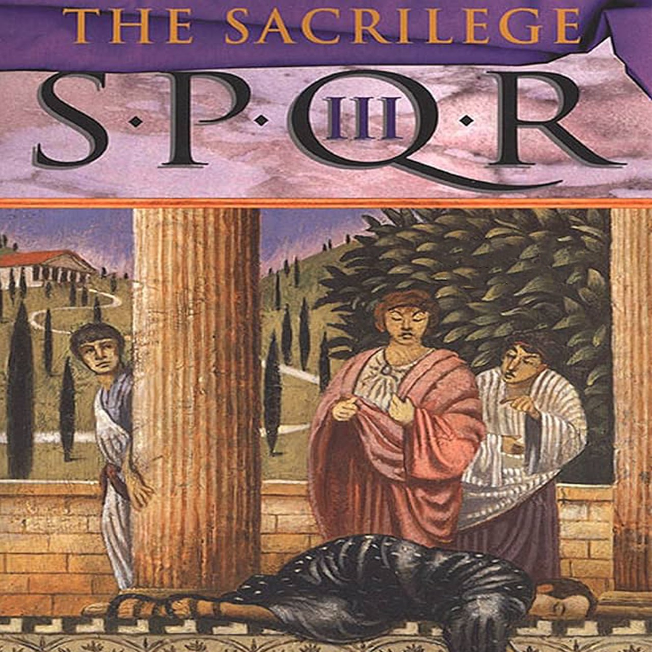 Audiobook cover for SPQR III: the sacrilege
