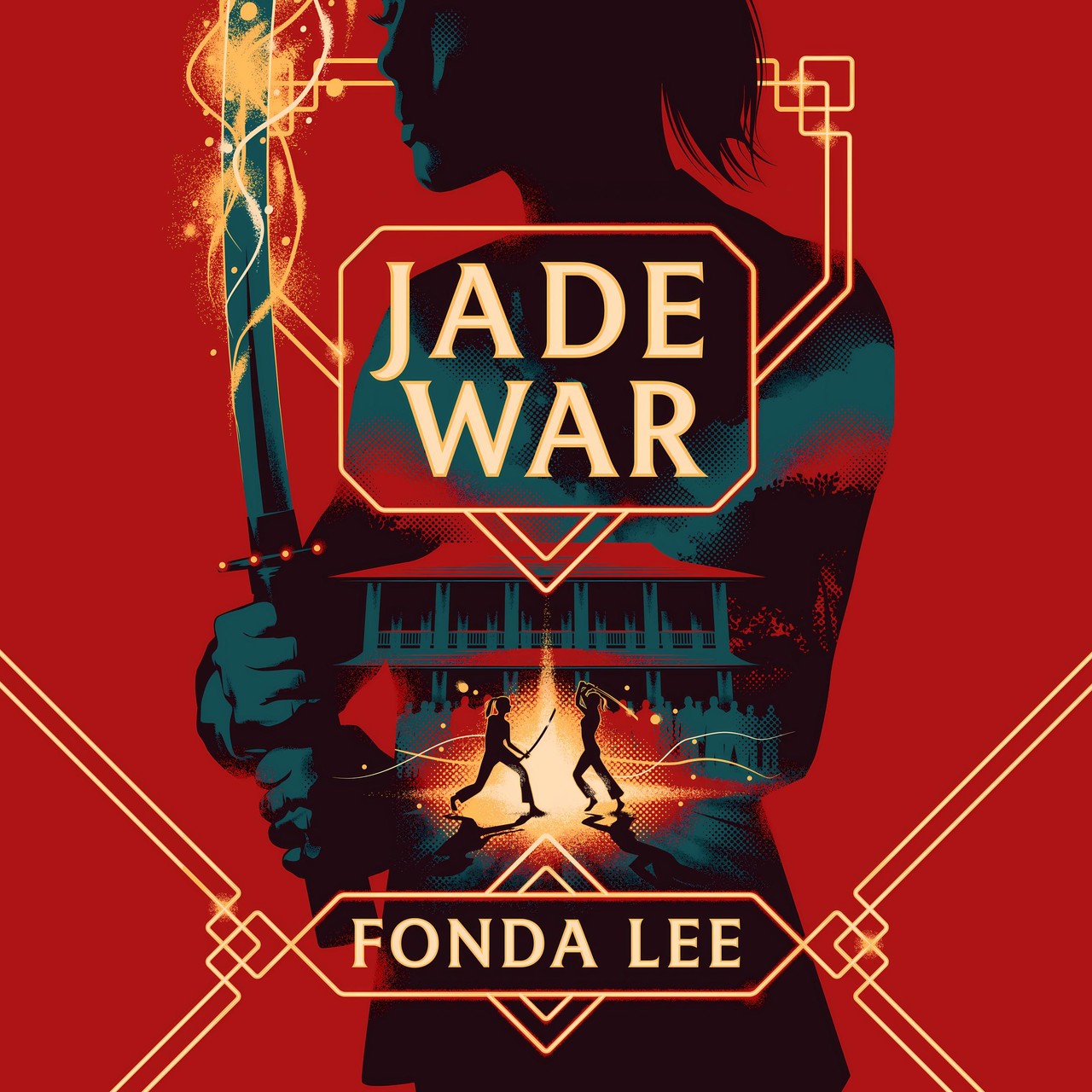 Audiobook cover for Jade War