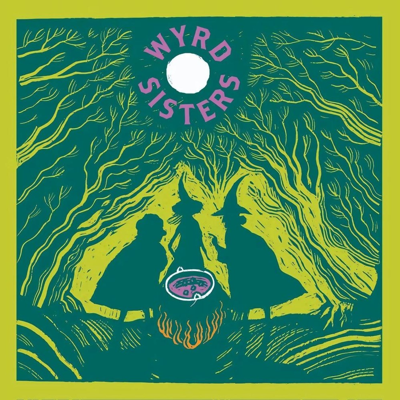 Audiobook cover for Wyrd Sisters