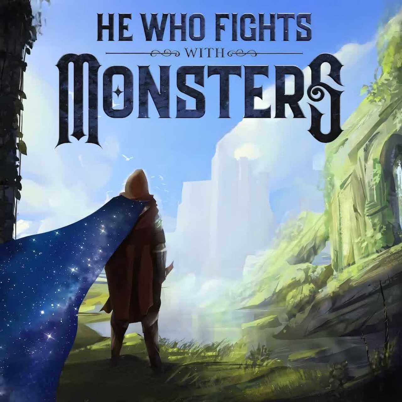 Audiobook cover for He Who Fights with Monsters