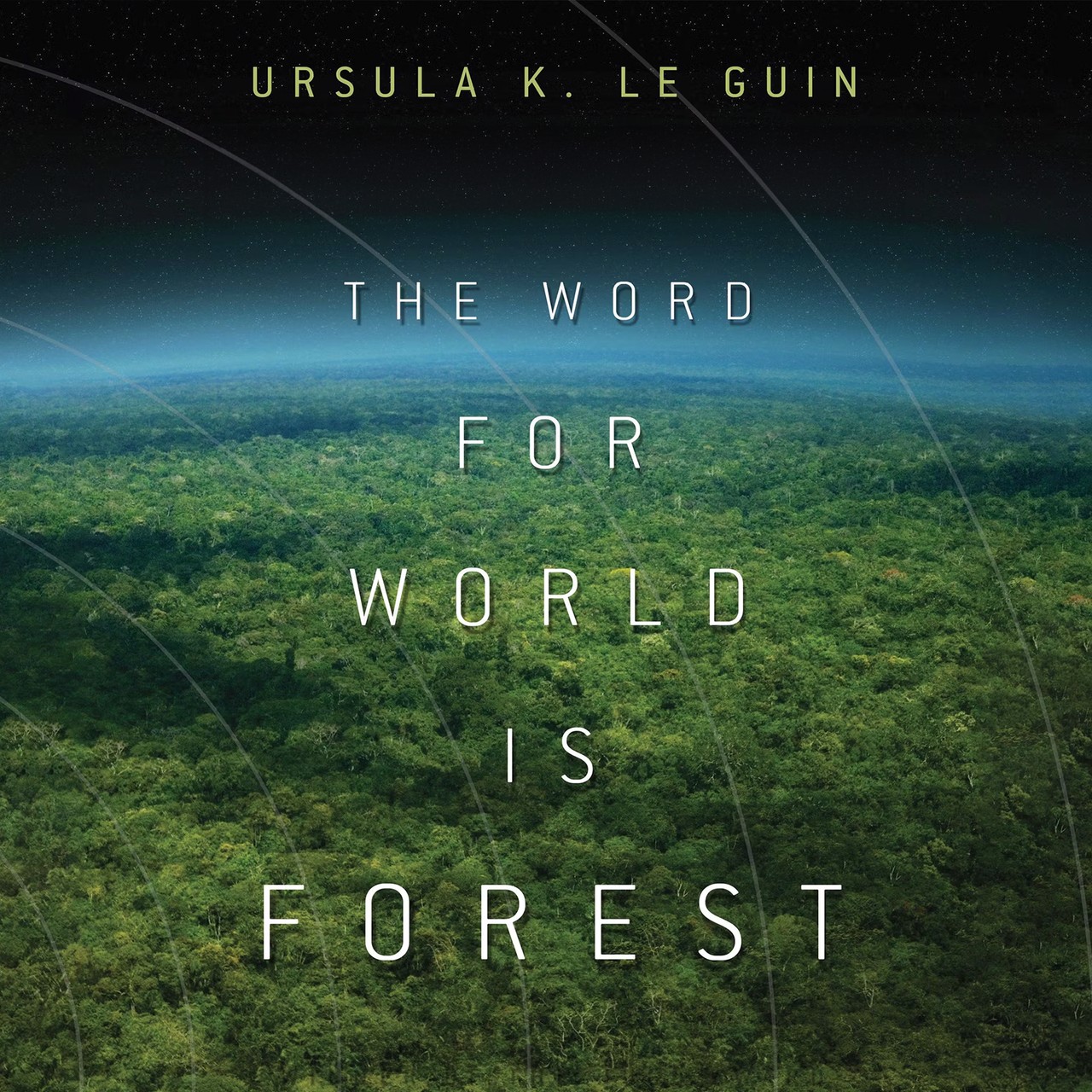 Audiobook cover for The Word for World is Forest