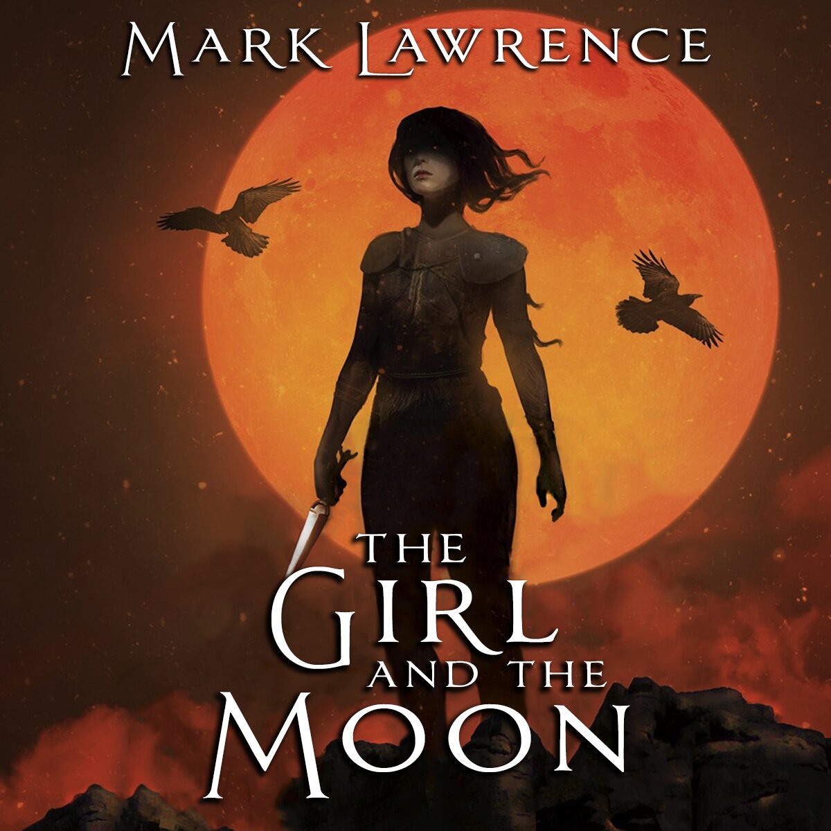 Audiobook cover for The Girl and the Moon