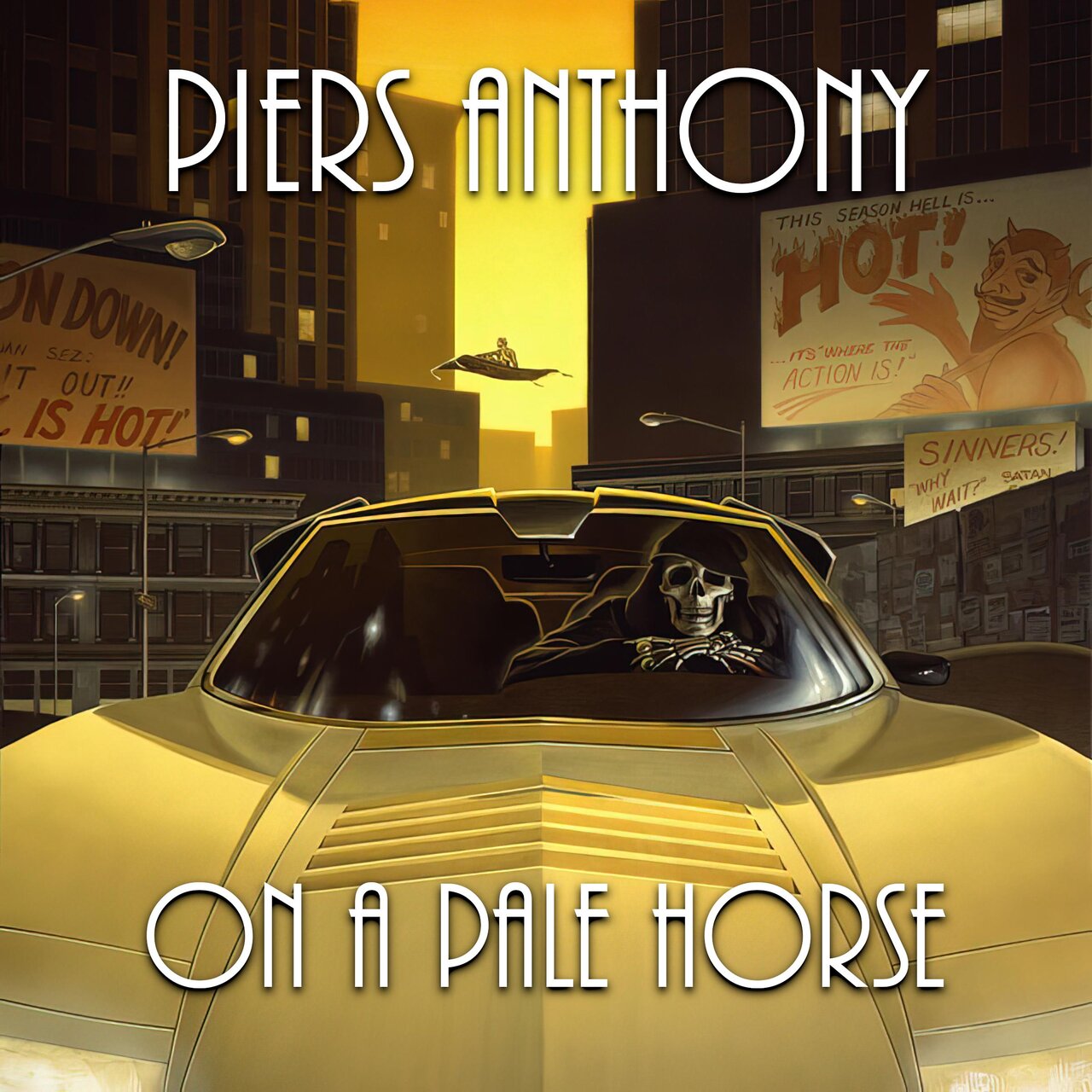 Audiobook cover for On a pale horse