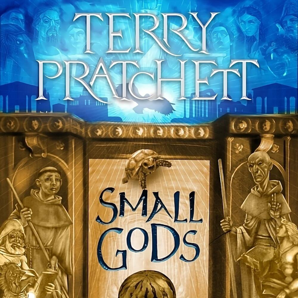 Audiobook cover for Small Gods