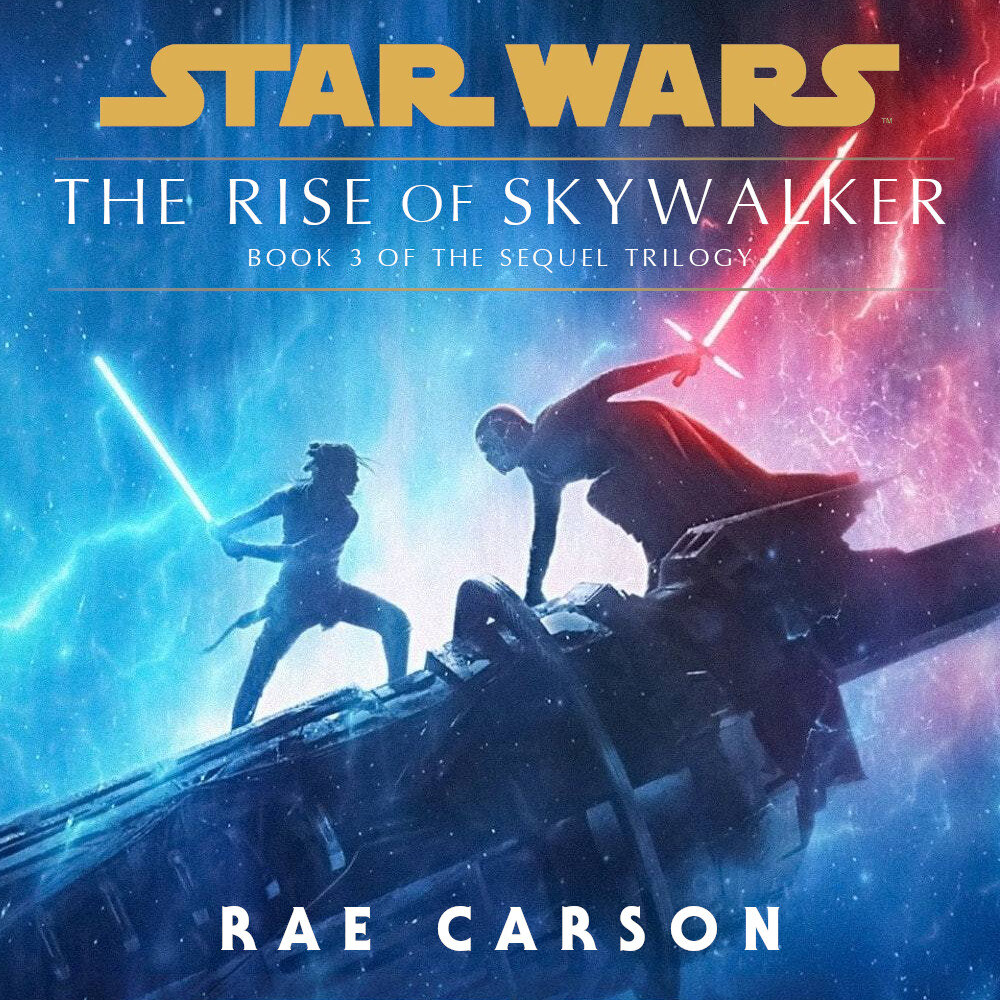 Audiobook cover for Star Wars Episode IX - The Rise of Skywalker