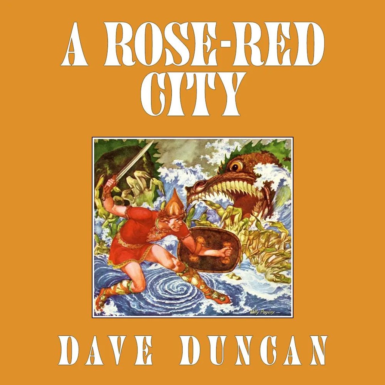 Audiobook cover for A Rose-Red City