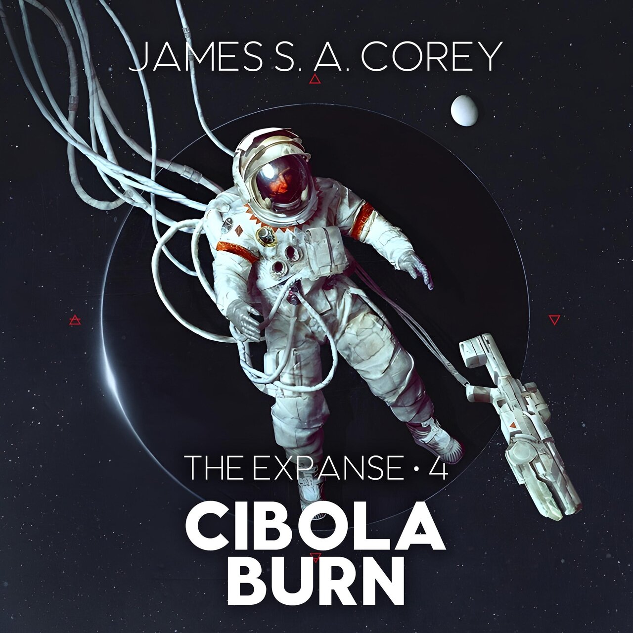 Audiobook cover for Cibola burn