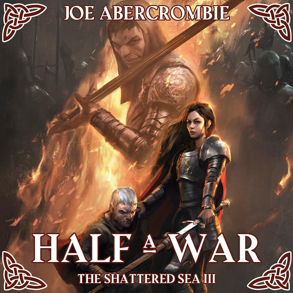 Audiobook cover for Half a War