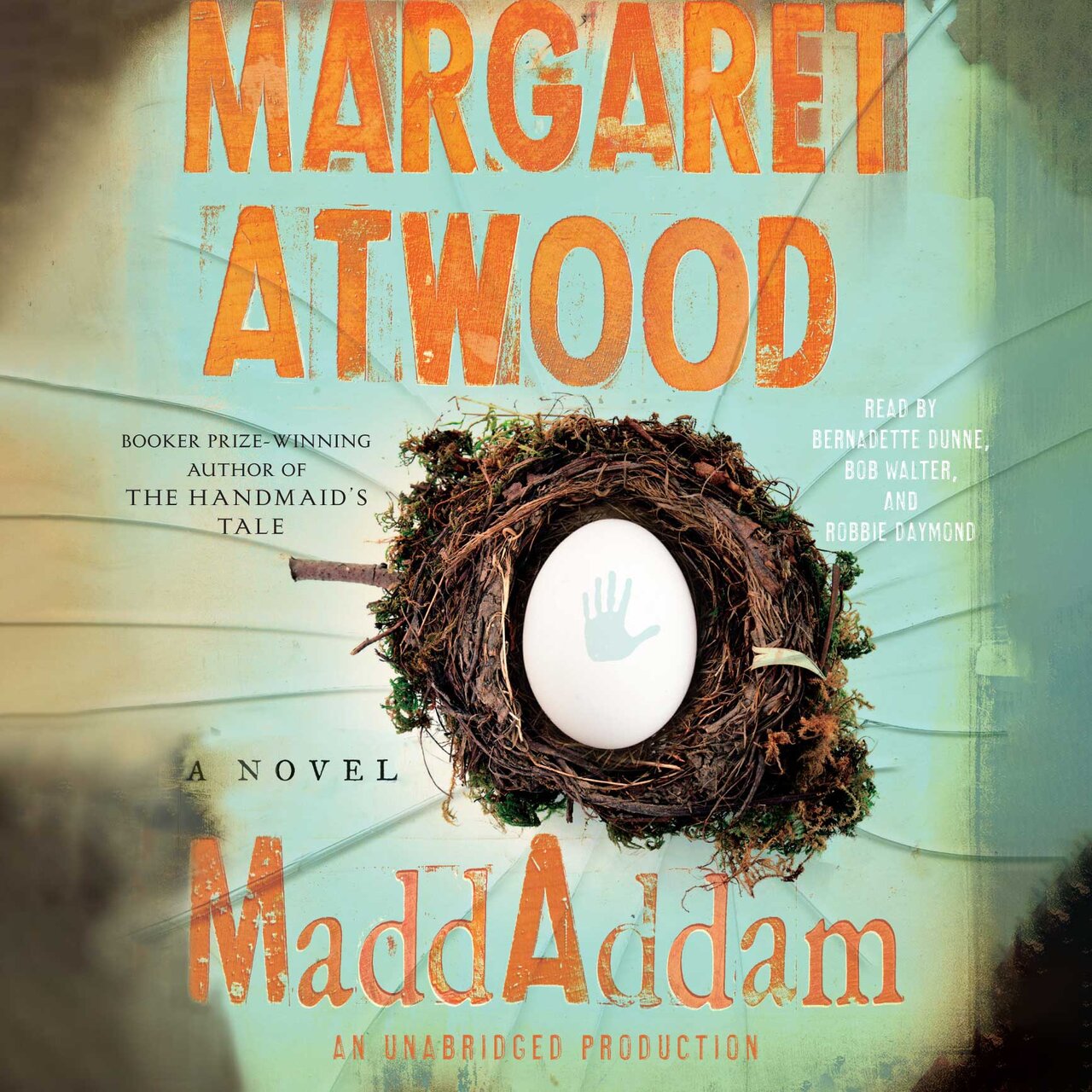 Audiobook cover for MaddAddam 
