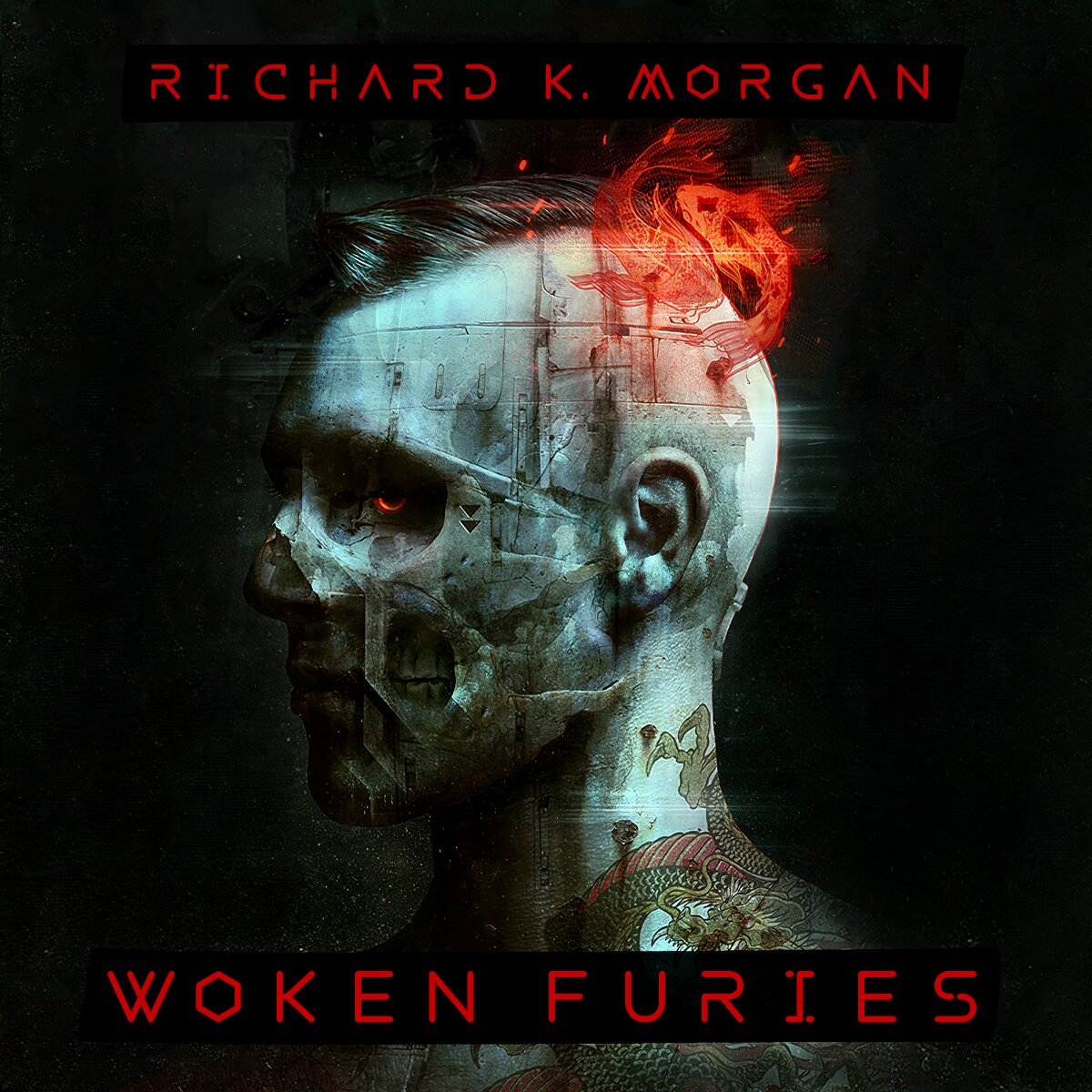 Audiobook cover for Woken Furies