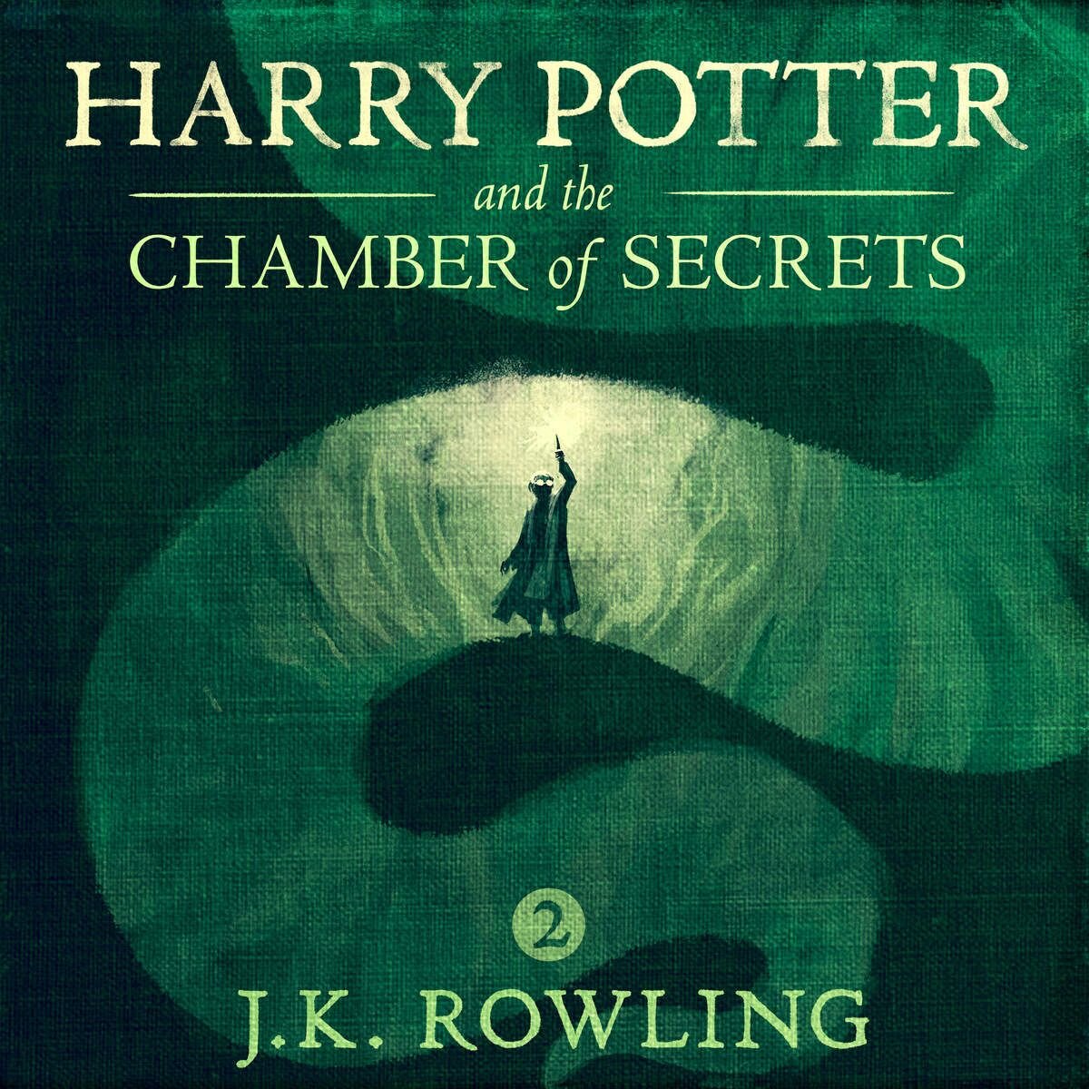 Audiobook cover for Harry Potter and the Chamber of Secrets