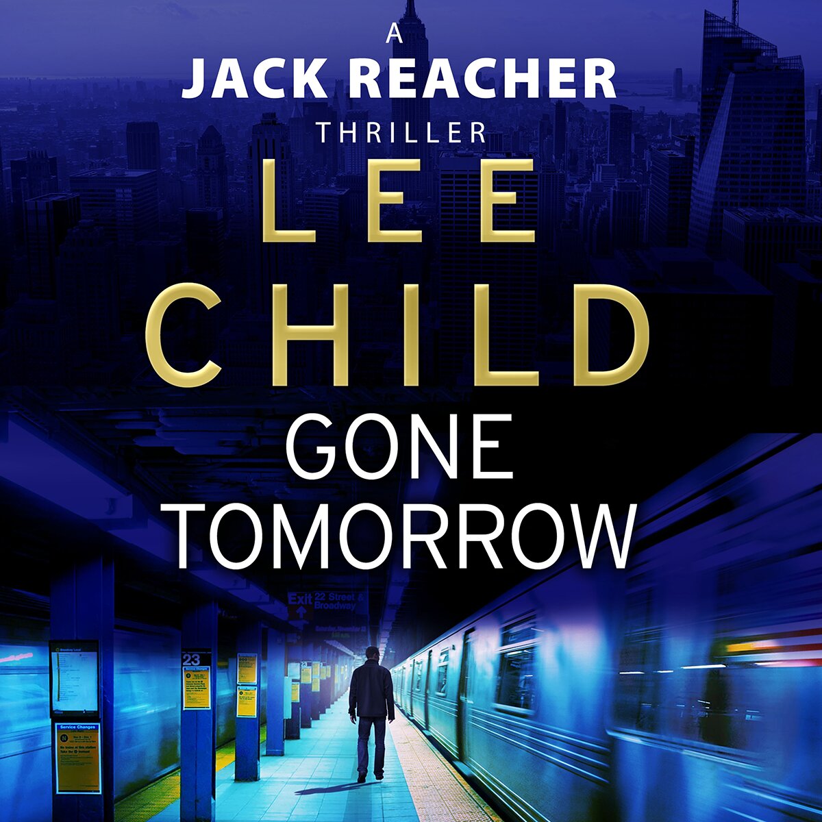 Audiobook cover for Gone Tomorrow