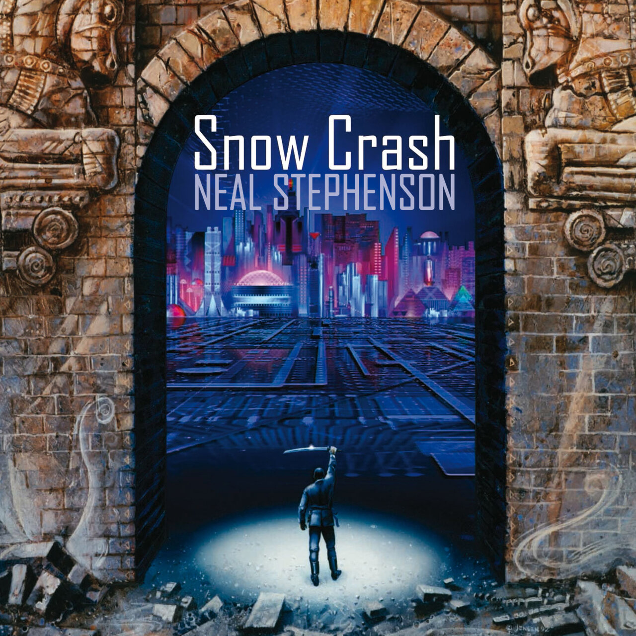 Audiobook cover for Snow Crash