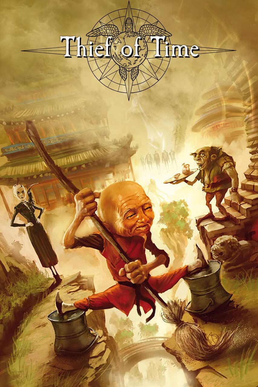 Audiobook cover for Thief of Time