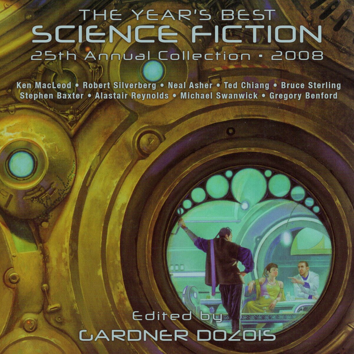 Audiobook cover for The Mammoth Book Of Best New Science Fiction 25th Annual Collection