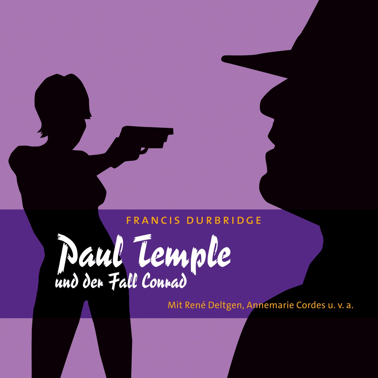 Audiobook cover for Paul Temple and the Conrad Case