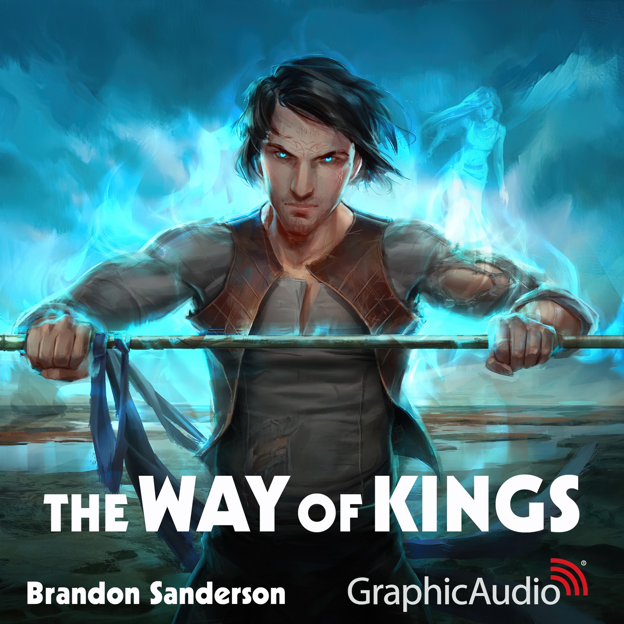 Audiobook cover for Brandon Sanderson's Fantasy Firsts : (the Way of Kings, Mistborn: the Final Empire, Rithmatist, Alcatraz vs. the Evil Librarians)