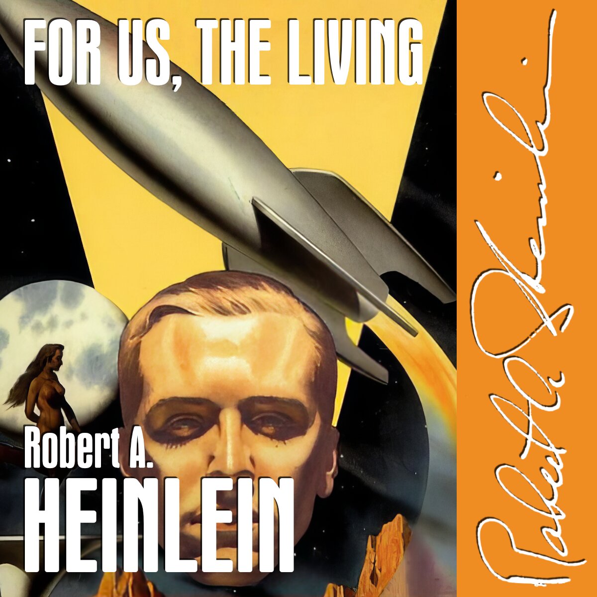 Audiobook cover for For us, the living