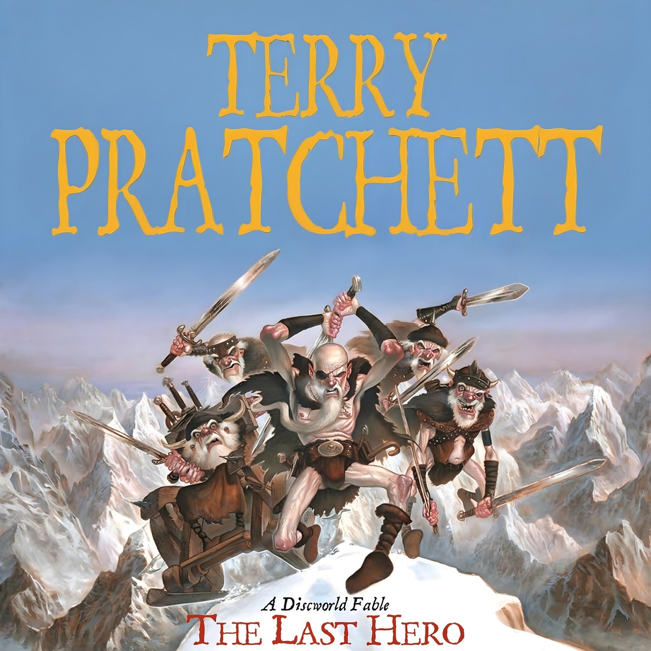 Audiobook cover for The Last Hero